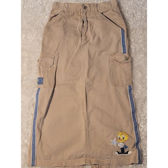 Looney Tunes Other - Girls Y2K Looney Tunes Long Jean Skirt